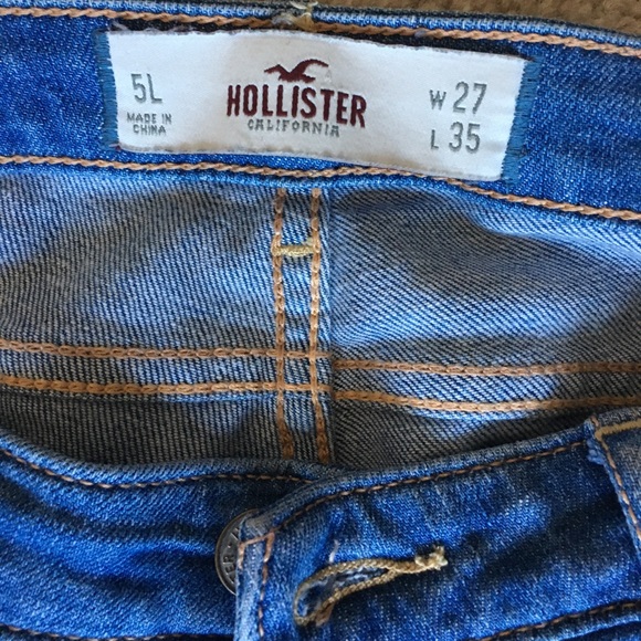 Hollister Straight Leg Jeans - 5L - Picture 3 of 5